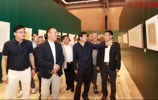 敬畏经典——罗殿龙临创楷书作品展 在中国国家画院美术馆开幕