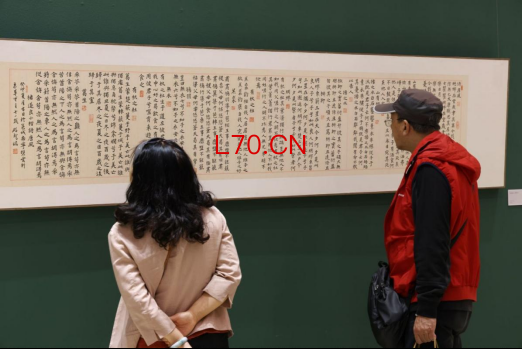 敬畏经典——罗殿龙临创楷书作品展 在中国国家画院美术馆开幕